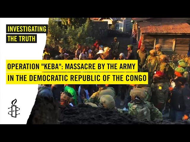 Massacre in Goma: Exposing #OperationKeba