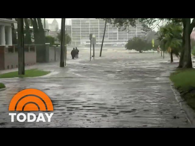 Hurricane Helene crashes into Florida as Category 4 storm