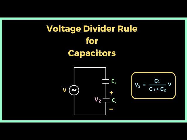 Voltage Divider Rule for Capacitors Explained