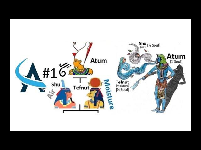 The origin of the letter A = Air (Shu; Atlas; 532) etymology