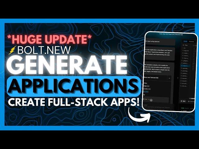 Bolt.New (UPDATE): BEST OpenSource AI Coding Agent! BEATS v0, Cursor, & Cline! - 100% Local + FREE!