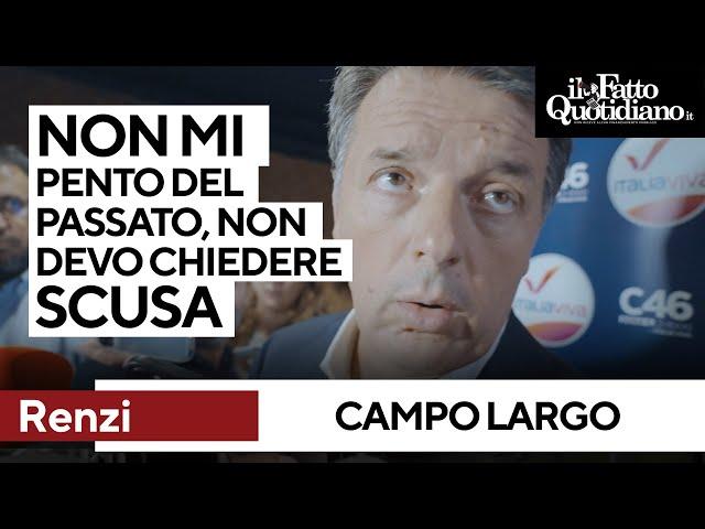 Renzi festeggia 5 anni di Italia Viva: "Chiedere scusa al Pd? No. Non mi pento di nulla"