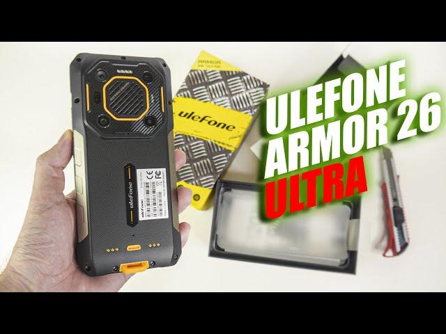 Ulefone Armor 26 Ultra - перші враження просто супер! Новий захищений флагман Ulefone 2024.