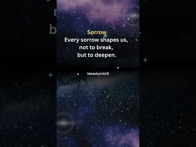 sorrow #healingjourney #innerstrength #emotionalgrowth #poeticthoughts