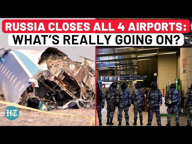 Sky Over Moscow Darkens: Russia Closes 5 Airports | Unexplained Shutdowns Spark Panic | Ukraine War