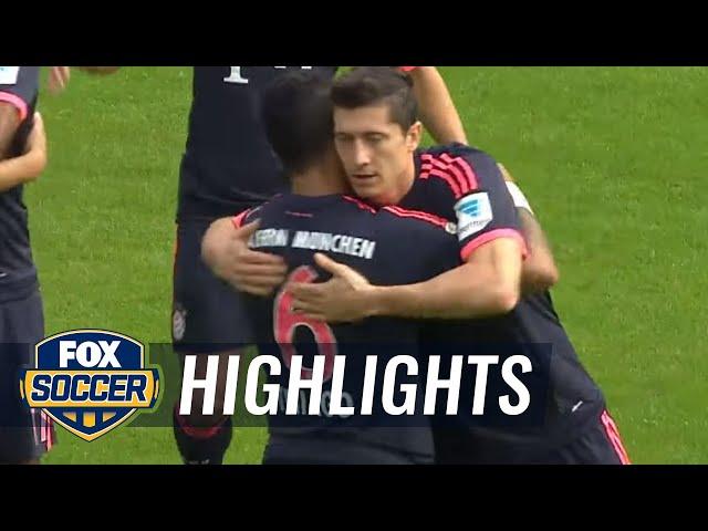 FSV Mainz 05 vs. Bayern Munich - 2015–16 Bundesliga Highlights | FOX SOCCER