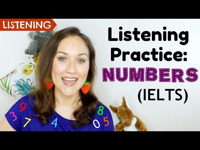 English Numbers Listening Practice | IELTS + Call Center Listening (B1-B2)