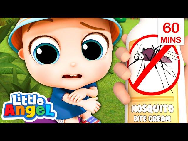 Why Is My Skin So Itchy? | Little Angel Fun Cartoons | Moonbug Kids Cartoon Adventure