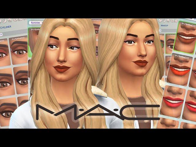 Free MAC Makeup For Base Game!!  || The Sims 4: Update