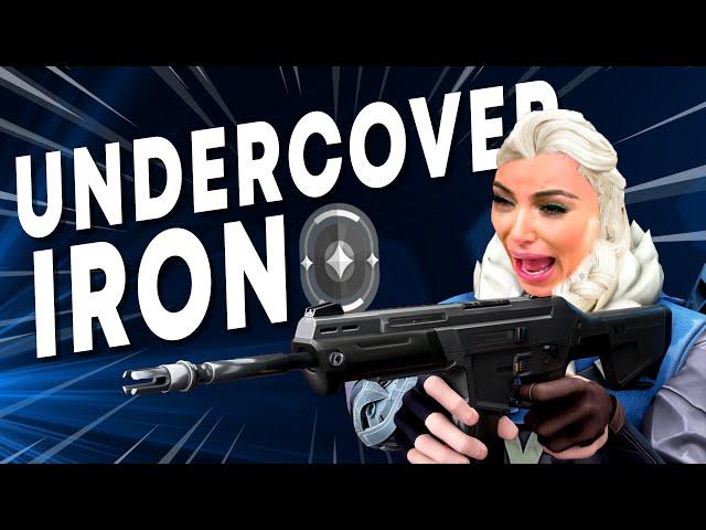 Acting like a NOOB in Valorant | Undercover Iron Episode 2