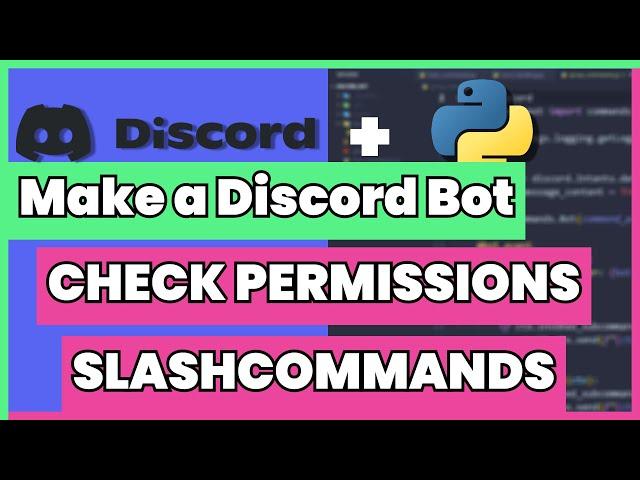 How to Permission Check Discord Slash Commands with Discord.py