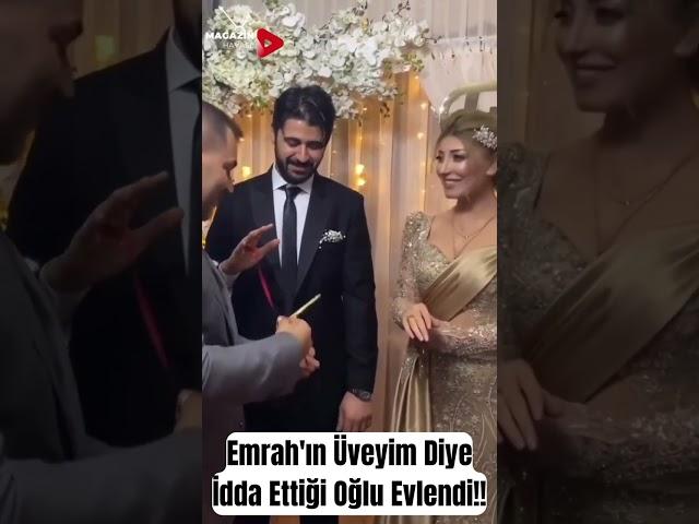 Şarkıcı Emrah’ın oğlu Tayfun Erdoğan sevgilisiyle Evlendi!