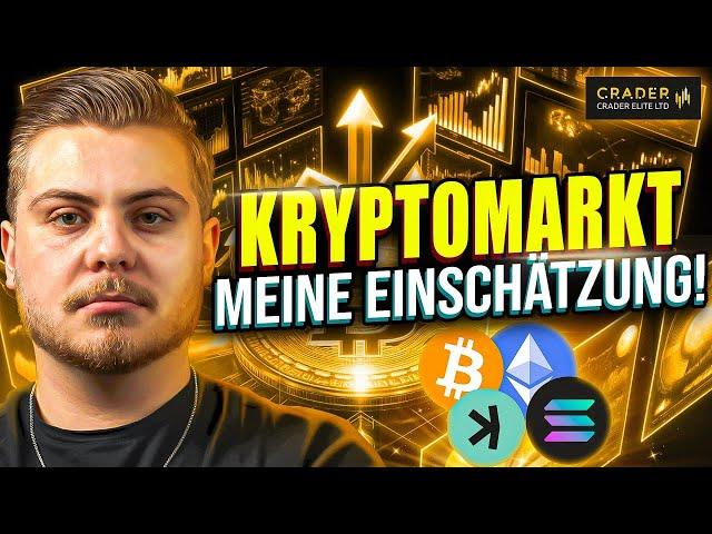 KRYPTOMARKT - Meine Einschätzung!  Bitcoin, Ethereum, Solana und co.