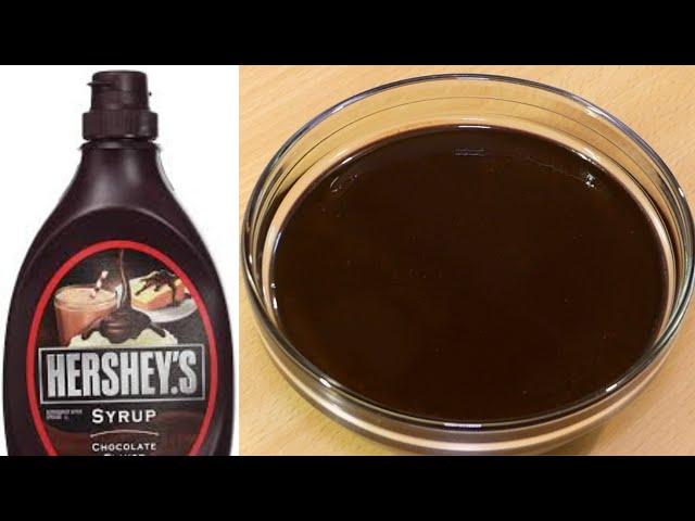 【Best】 Hershey’s Chocolate Syrup | 5-minutes Simple and Easy Chocolate Syrup Recipe | Cocoa syrup