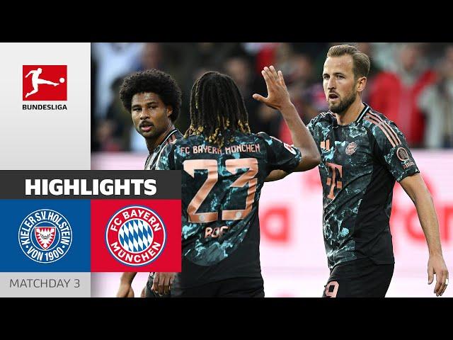 Kane & Co. Roll Over Kiel  | Holstein Kiel - FC Bayern München 1-6 | Highlights | Matchday 3 – BL