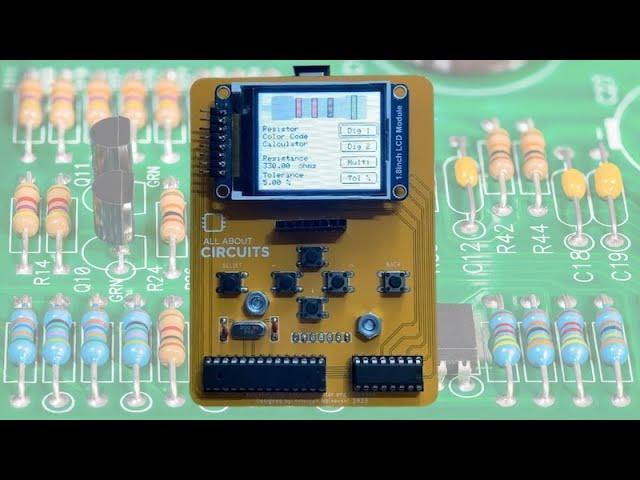 All About Circuits Project - Resistor Color Code Calculator and Ohmmeter