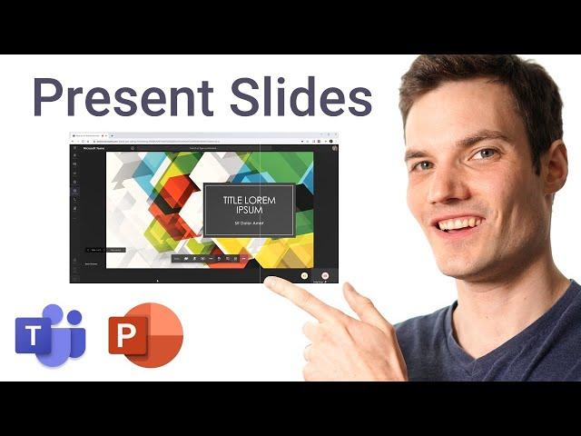 How to properly present PowerPoint slides in Microsoft Teams