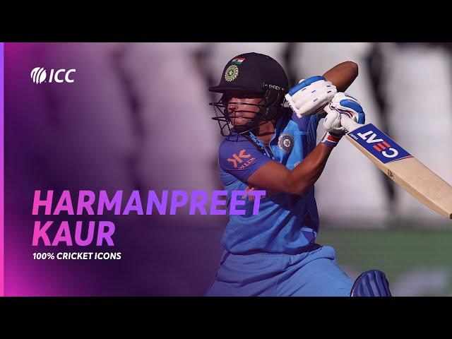 Harmanpreet Kaur | India’s all-format superstar | ICC 100% Cricket Icons