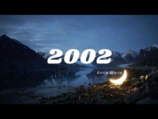 2002 LYRICS BY ANNE MARIE | SHAREDIT LYRICS