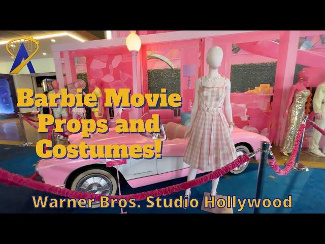 The Barbie Movie props at Warner Bros Studio Tour Hollywood