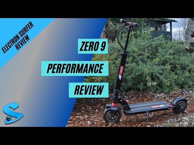 Zero 9 Electric Scooter Review and Performance Testing Results!