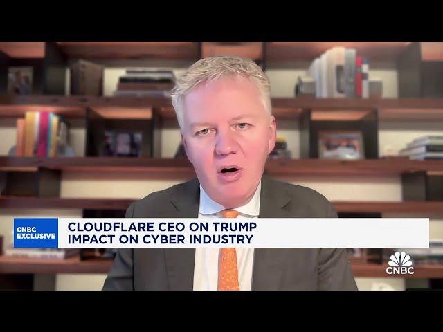 Cloudflare CEO Matthew Prince talks earnings and impact of Trump presidency on cyber security