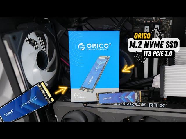 ORICO J-10 M.2 NVMe SSD Review : 1TB under $60  How To Install and Setup