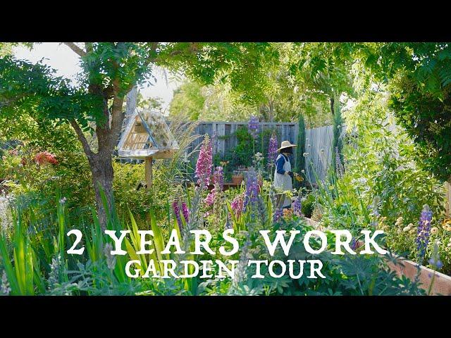 Backyard Garden Tour after 2 Years of Making, an immersive experience with insta360X3