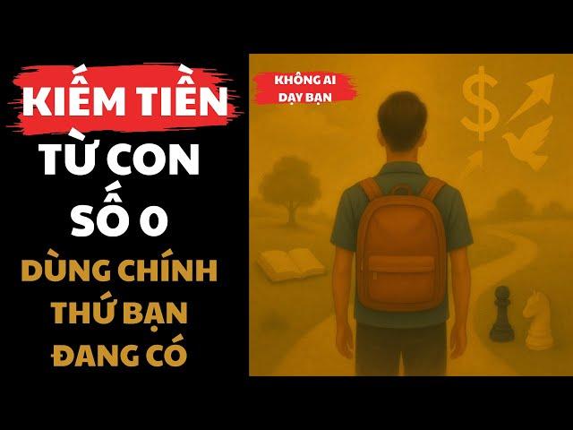 Bắt Đầu Từ Con Số 0 Dùng Chính Thứ Bạn Đang Có Để Kiếm Tiền | Đạo Lập Nghiệp