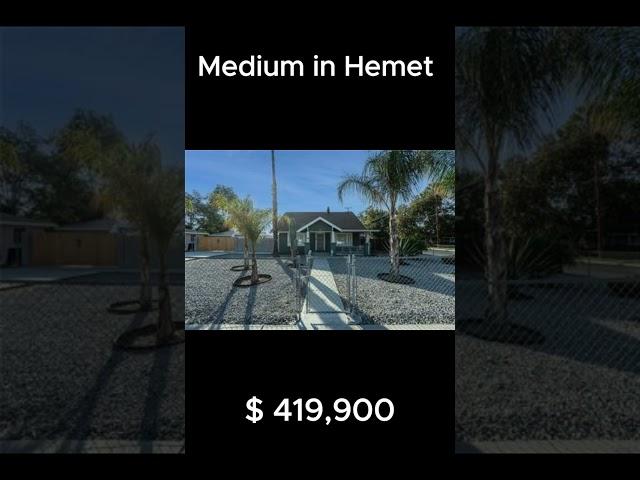 Affordable Homes in Hemet, California
