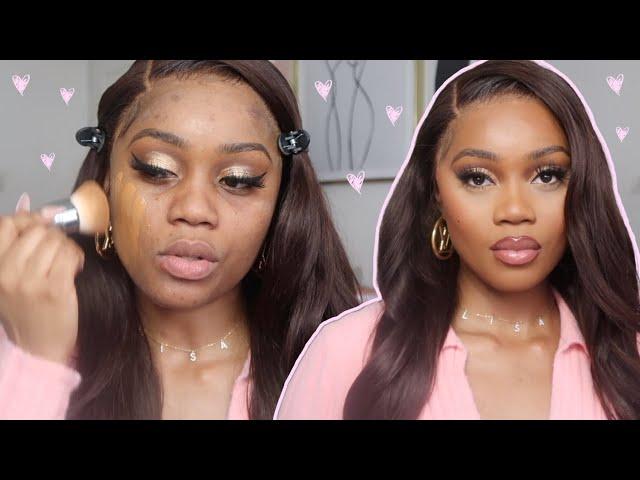 FULL FACE GLAM GRWM | NEW IN MAKE UP | SOFT SUMMER LOOKS | TOO FACED MATTE FOUNDATION