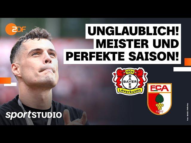 Bayer 04 Leverkusen – FC Augsburg | Bundesliga, 34. Spieltag Saison 2023/24 | sportstudio