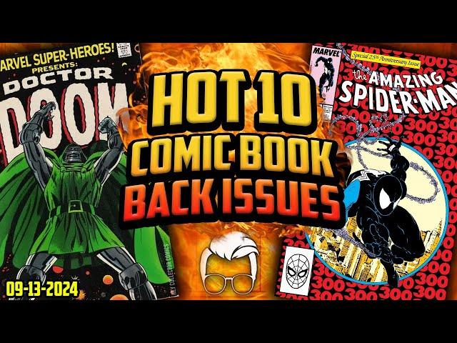 Over $50,000 Spent on WHICH Key Comics...??  | The Hottest 10 Comic Books in the World This Week 