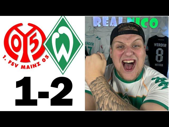 Köhn ballert Werder zum ersten Saison Sieg! / 1.FSV Mainz 1-2 SV Werder Bremen!