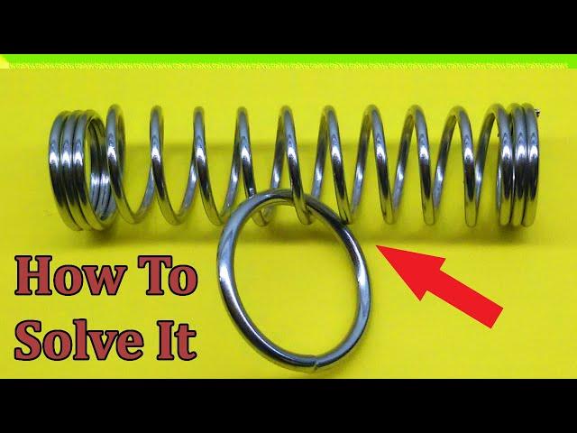 How to Solve Spring and Ring Puzzle | Spring Ring Puzzle Solution | IH Puzzles | puzzle solver