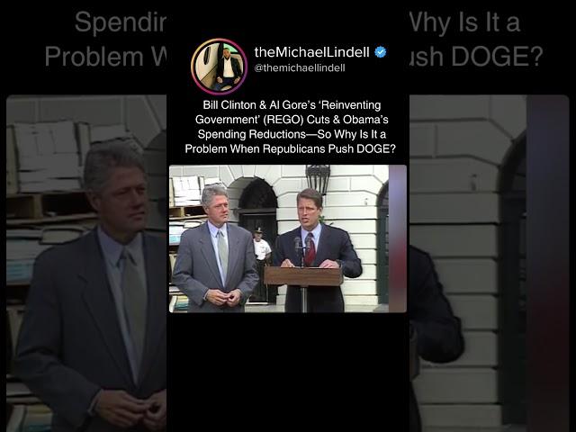 Bill Clinton & Al Gore’s ‘Reinventing Government’ (REGO) Cuts & Obama’s Spending Reductions #maga