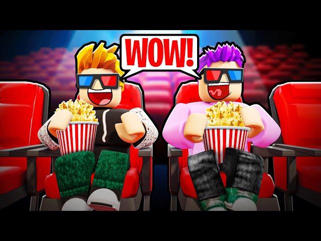 LANKYBOX Playing ROBLOX MY MOVIE...!? (WE MADE A MOVIE IN ROBLOX!)