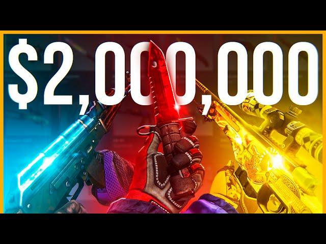 MEIN $2 MILLION CSGO INVENTORY!   | BIBA