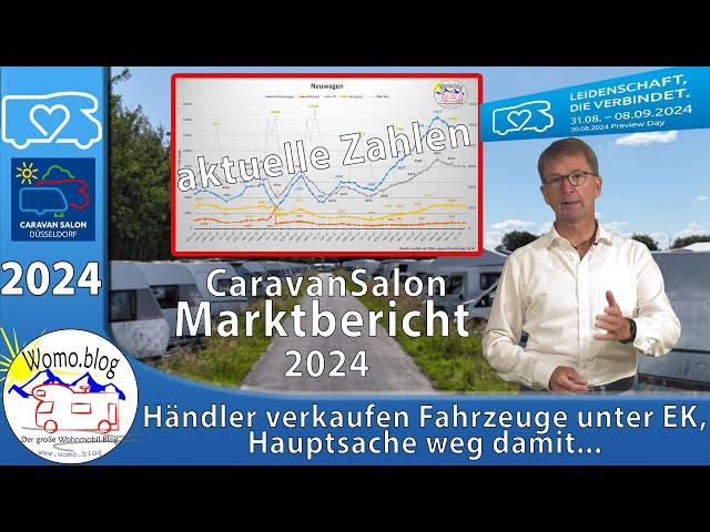 Händler verkaufen viele Fahrzeuge unter EK, Hauptsache weg damit...Marktbericht Caravan Salon 2024