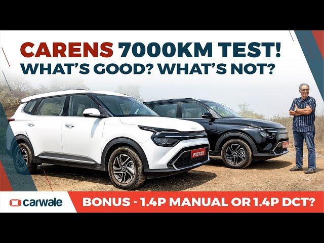 Kia Carens 2022 7000km Test | Pros and Cons | Which Variant to Buy | CarWale