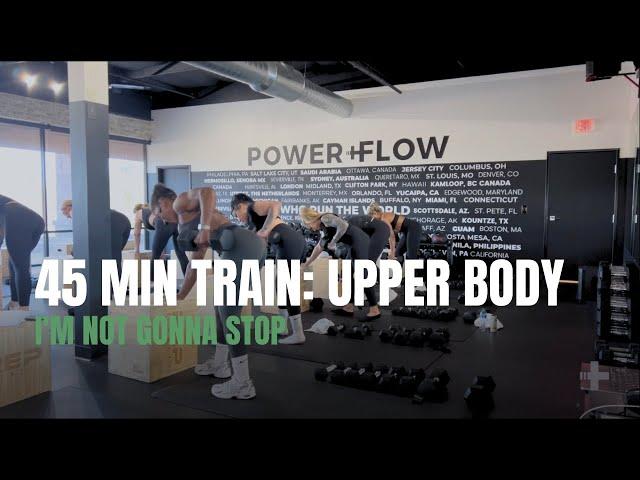 45 MIN UPPER BODY TRAINING