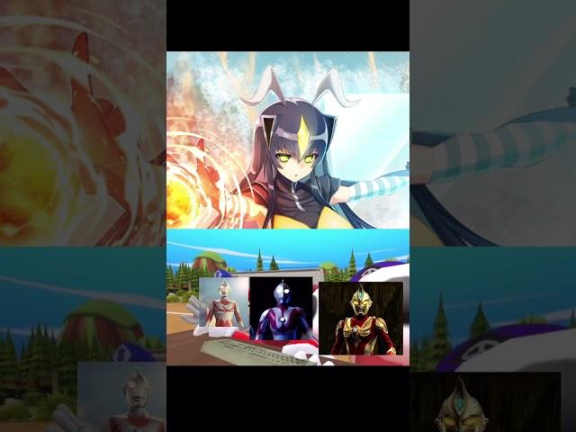 Ultraman reacts to Zetton Girl #ultraman #ウルトラマン #shorts