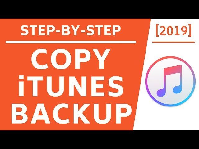 Copy iTunes Backup to External Hard Drive! [2019] [4K]