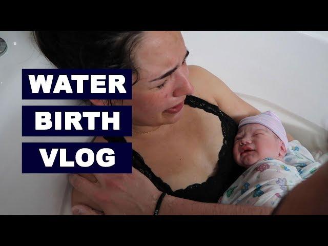 Full Emotional Water Birth Vlog