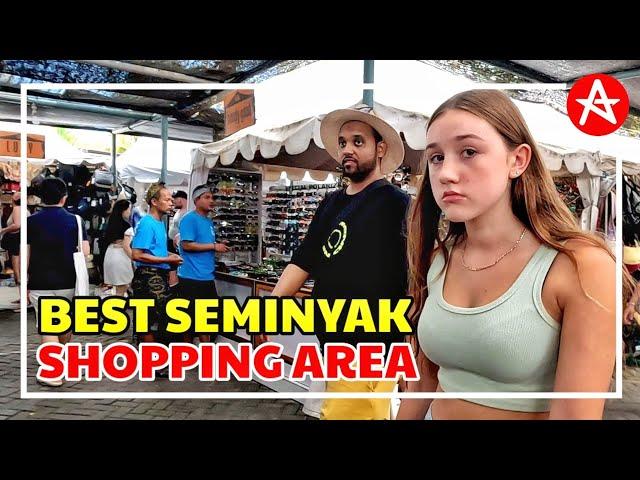 BEST shopping area in Seminyak Bali