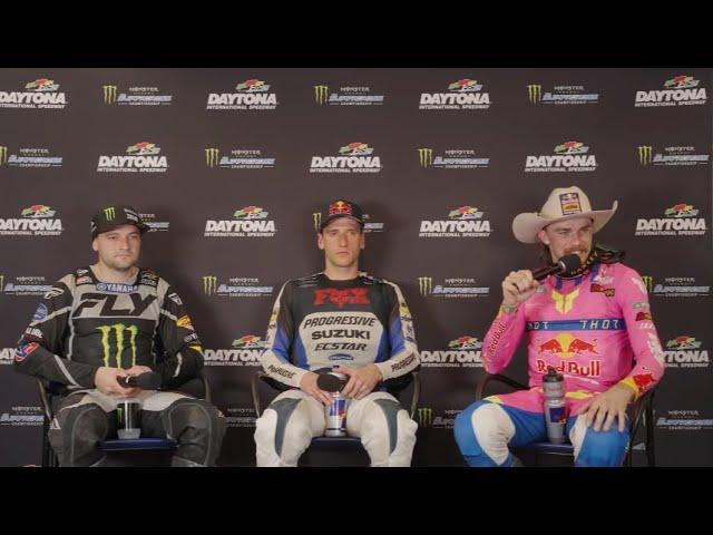 Monster Energy Supercross: Press Conference Round 8 - Daytona - March 1, 2025