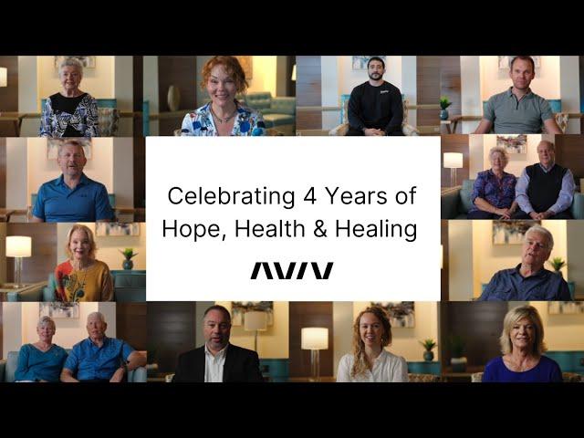 Celebrating 4 Years of Hope, Health & Healing | Aviv Clinics