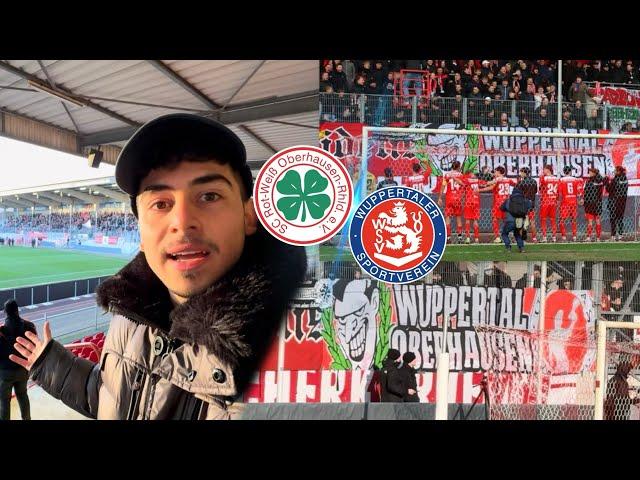 Gute Freunde Wuppertal und RWO  | ROT-WEISS OBERHAUSEN vs WUPPERTALER SV | Stadionvlog