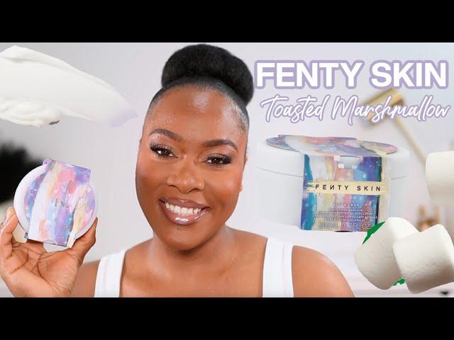 NEW FENTY SKIN LIMITED EDITION TOASTED MARSHMALLOW BUTTA DROP SHIMMERING BODY BUTTER REVIEW 2024