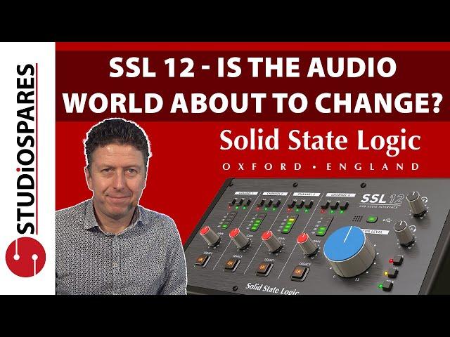 SSL 12 USB Audio Interface Demo - Studio-quality at home!